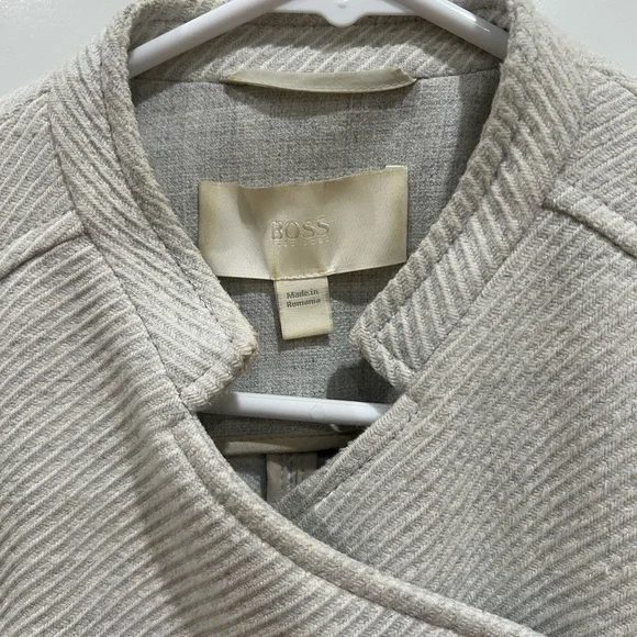 Boss Cream Textured Blazer - Picture 3 of 4